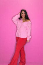 Load image into Gallery viewer, Be Mine Pink Shacket