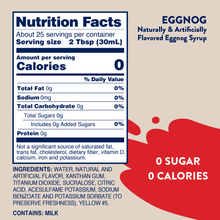 Load image into Gallery viewer, Sugar Free Eggnog Syrup