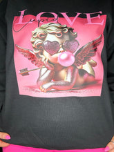 Load image into Gallery viewer, Cupid Just Shimmering Sweatshirt