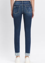 Load image into Gallery viewer, Mid Rise Cuffed Skinny Jeans