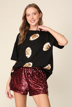 Load image into Gallery viewer, Game Day Dazzling Football T-Shirt