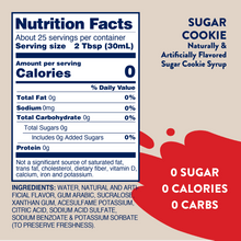 Load image into Gallery viewer, Sugar Free Sugar Cookie Syrup
