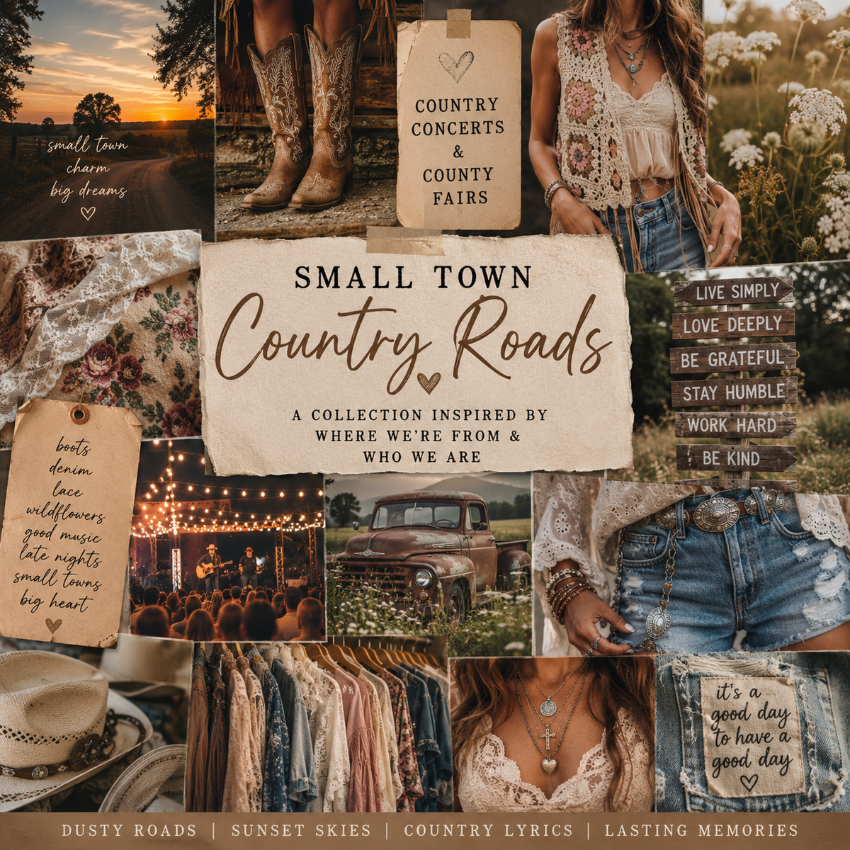 Small Town Country Roads