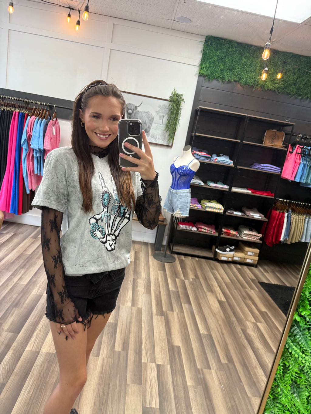 Mesh Night Out Top