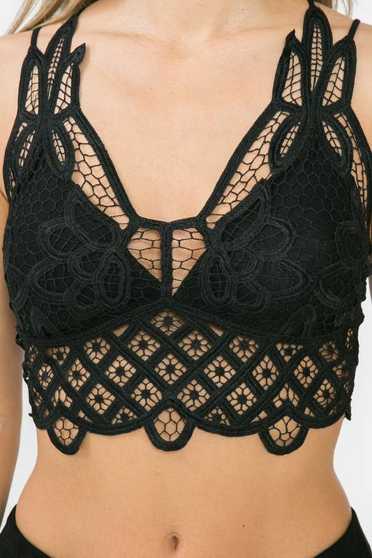 Laced Flower Brallete