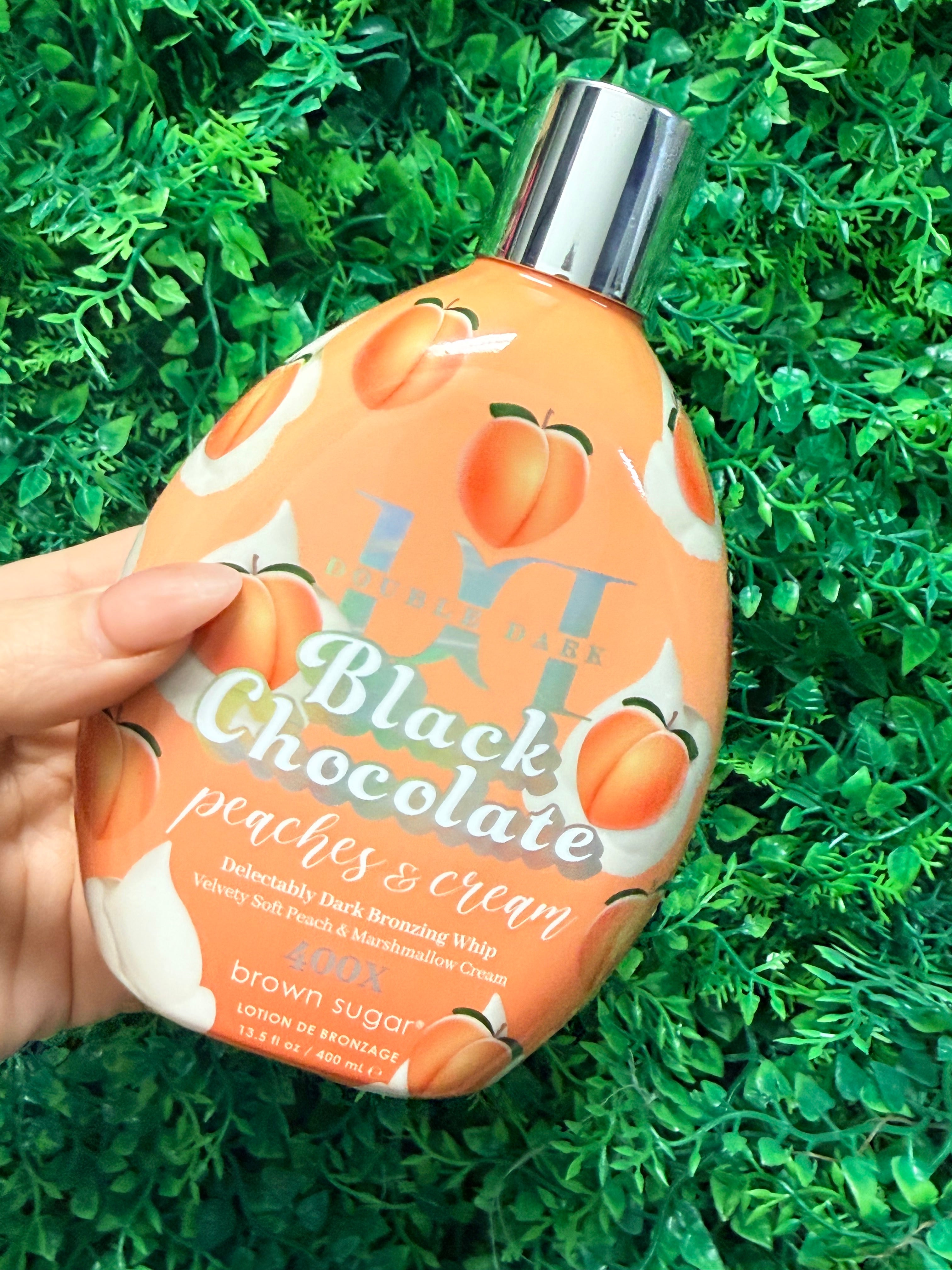 Black Chocolate Peaches and Cream