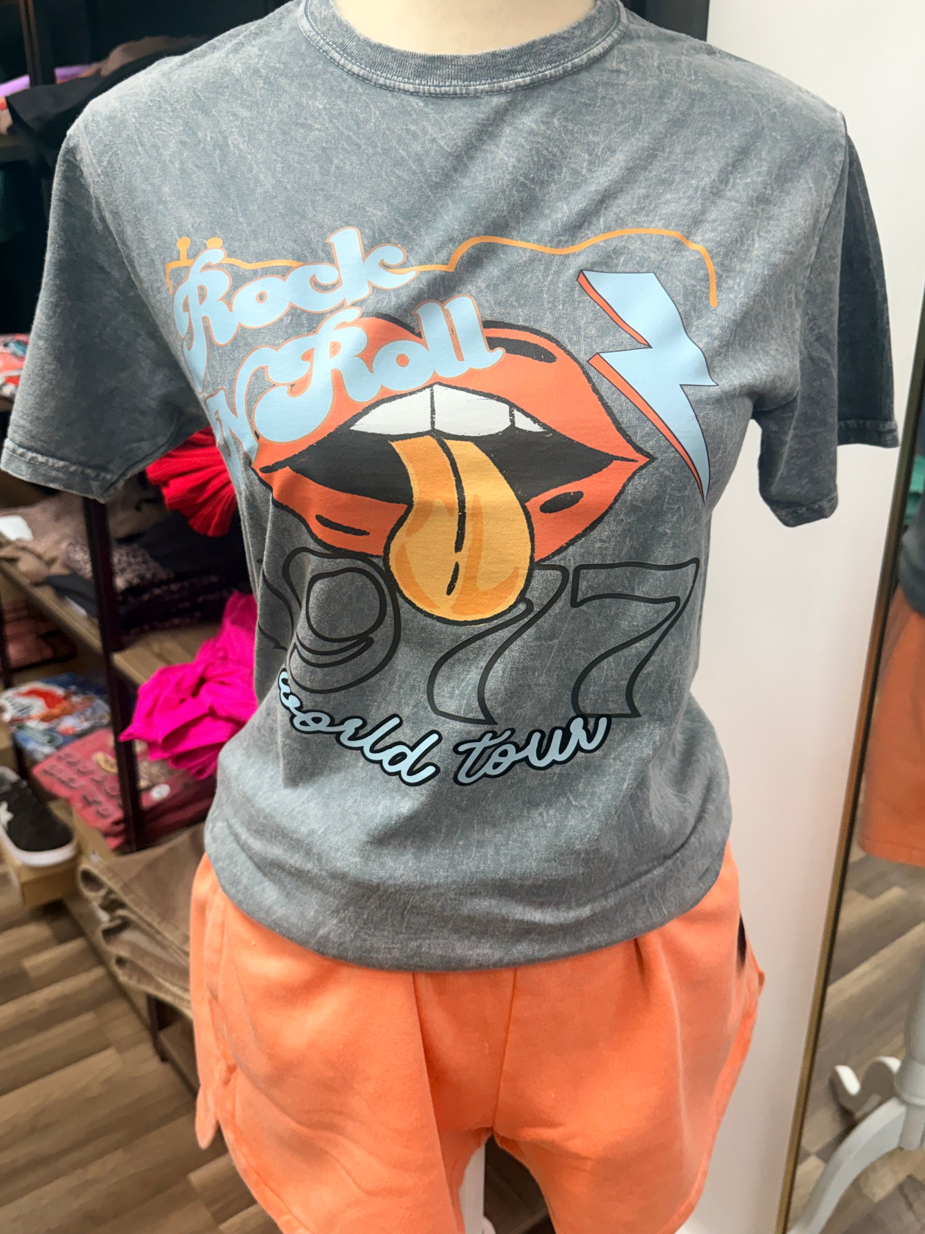 Rock and Roll Graphic Tee