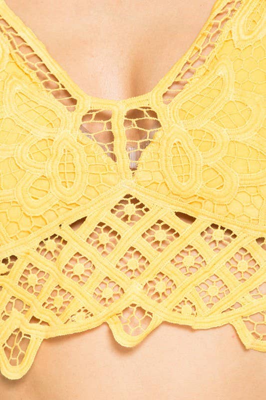 Laced Flower Brallete