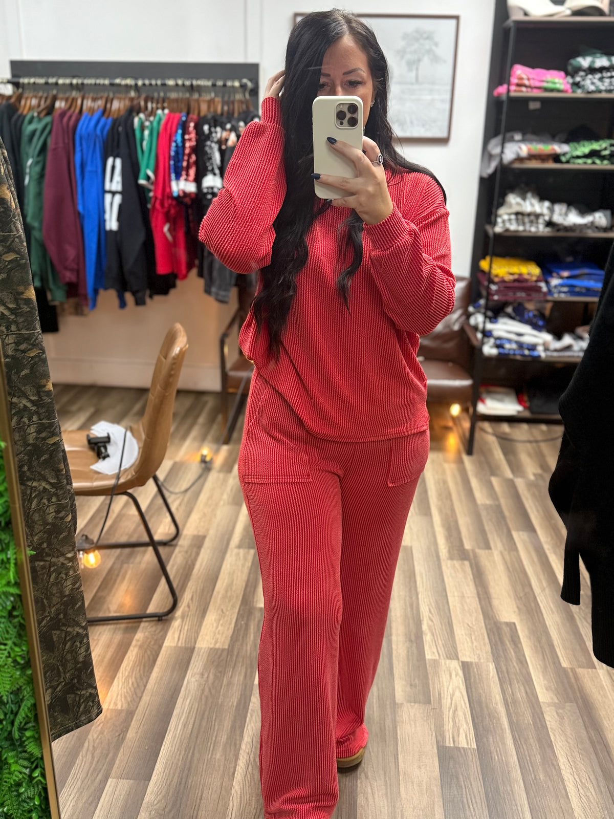 Everyday Ease Ribbed Lounge Set