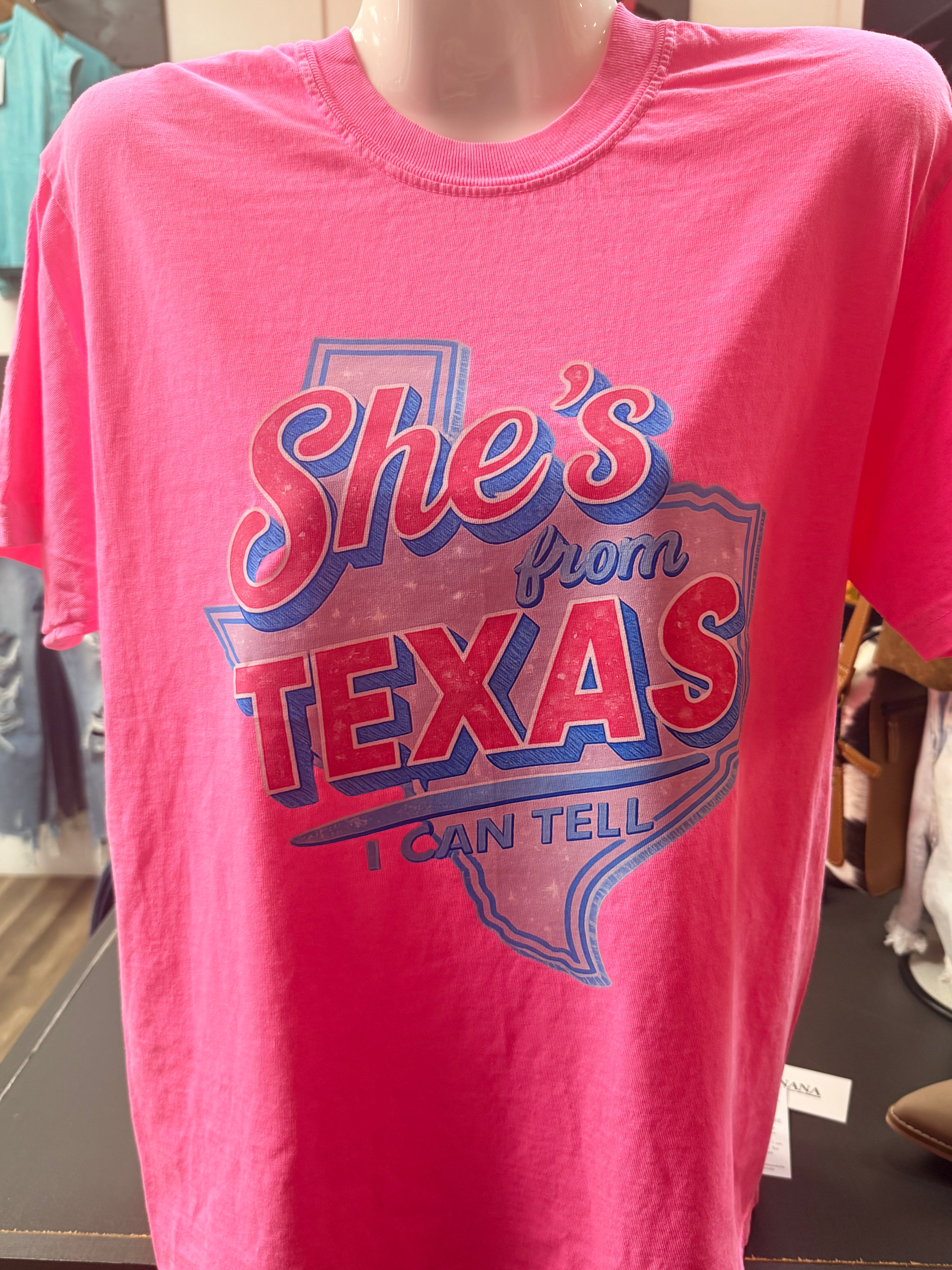 Shes From Texas Graphic Tee