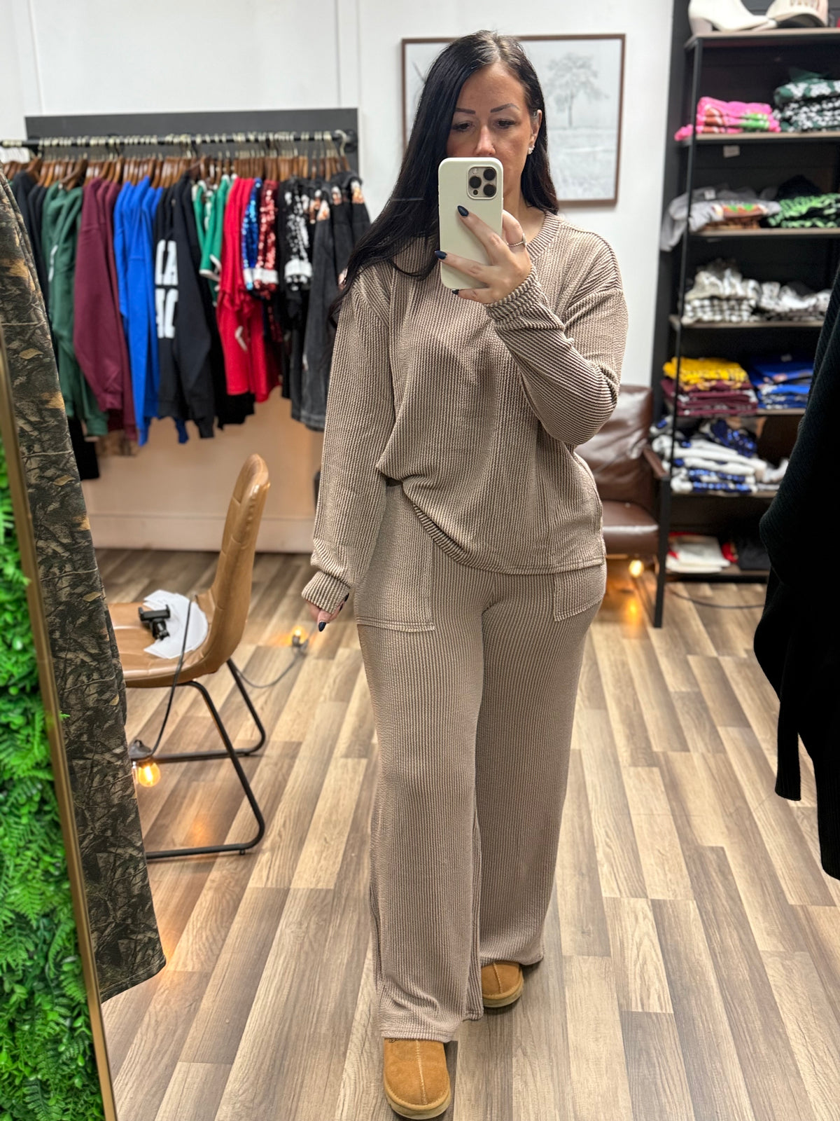 Everyday Ease Ribbed Lounge Set