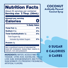 Load image into Gallery viewer, Sugar Free Coconut Syrup
