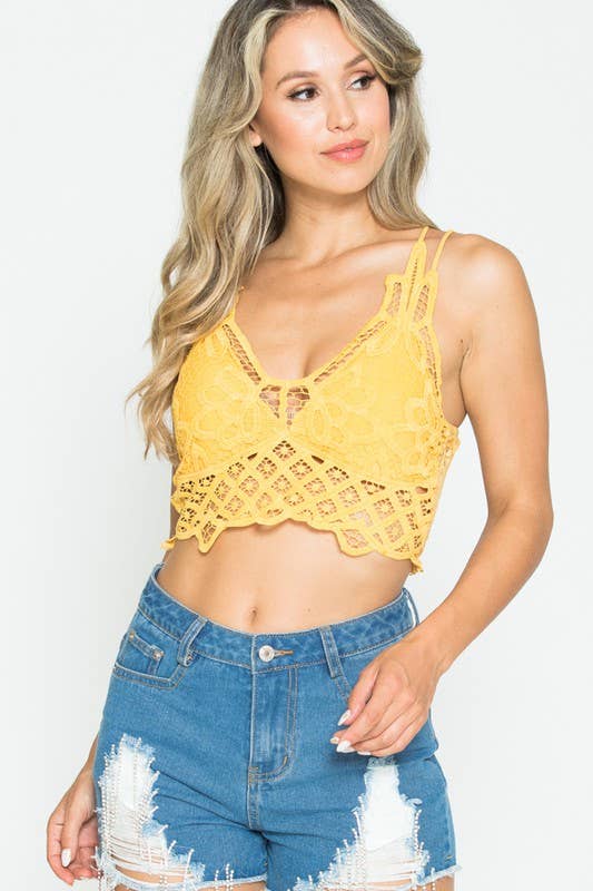 Laced Flower Brallete