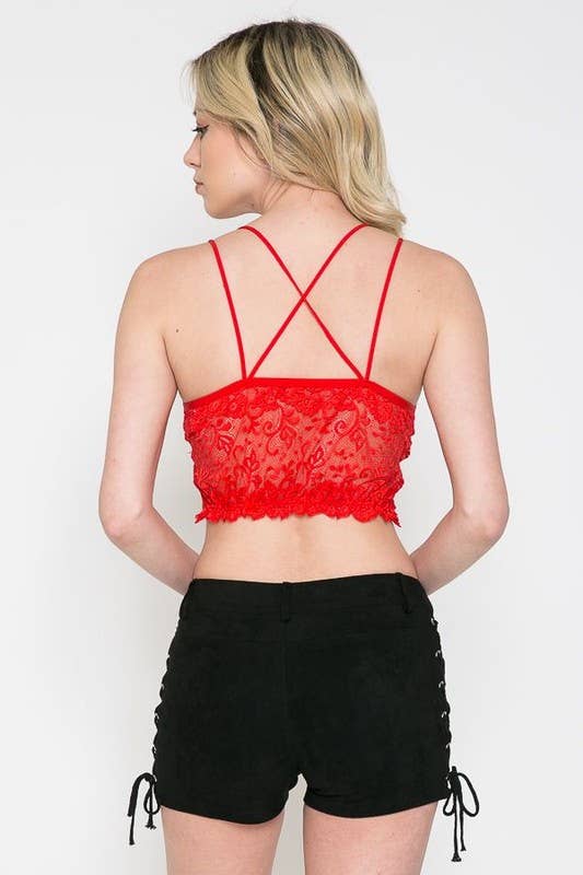 Laced Flower Brallete