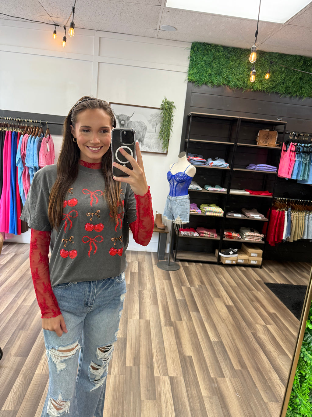 Mesh Night Out Top