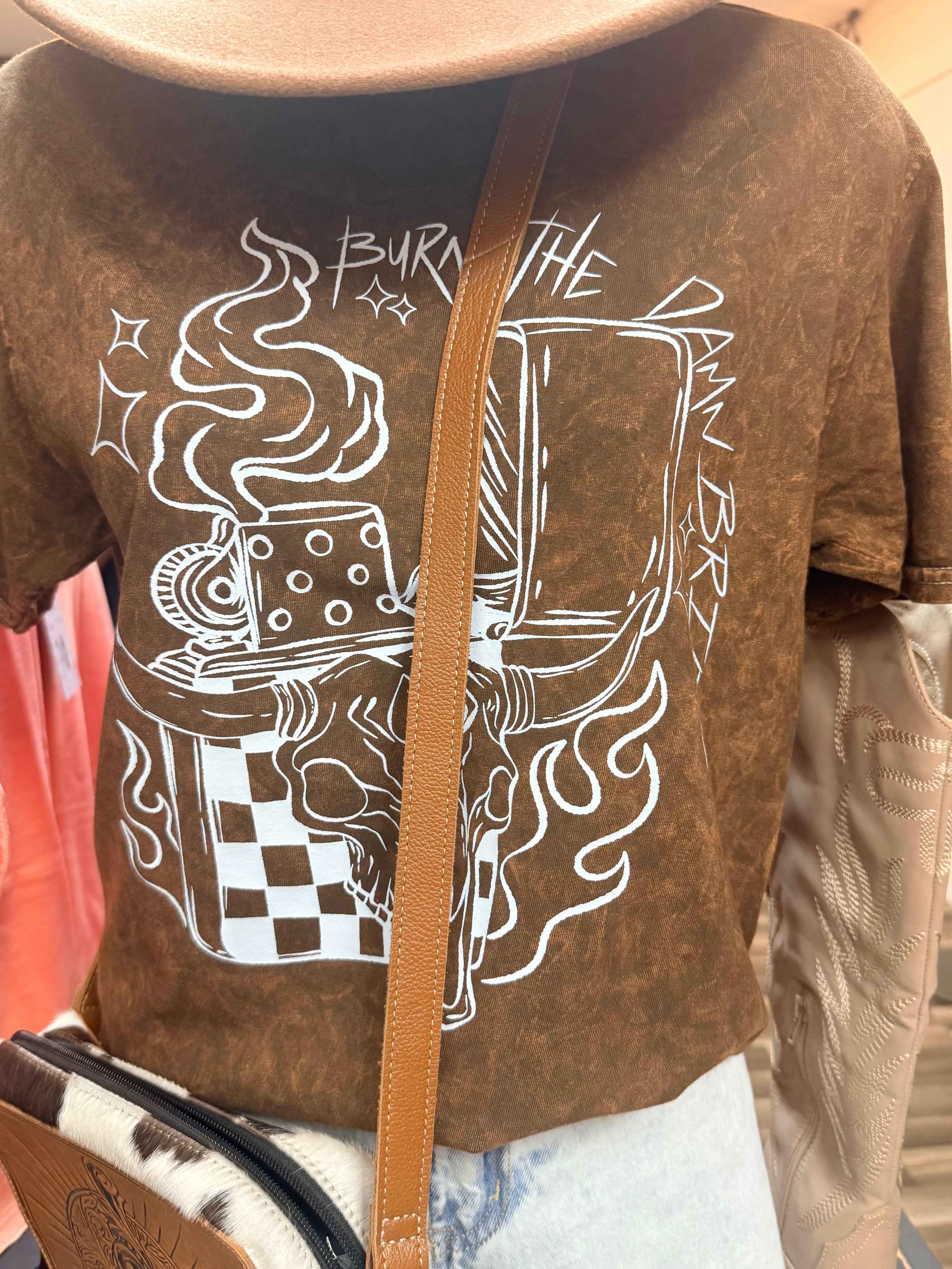 Western Burn The Bridge Graphic Tee