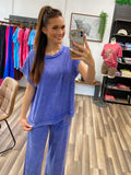 Indigo 2 piece set