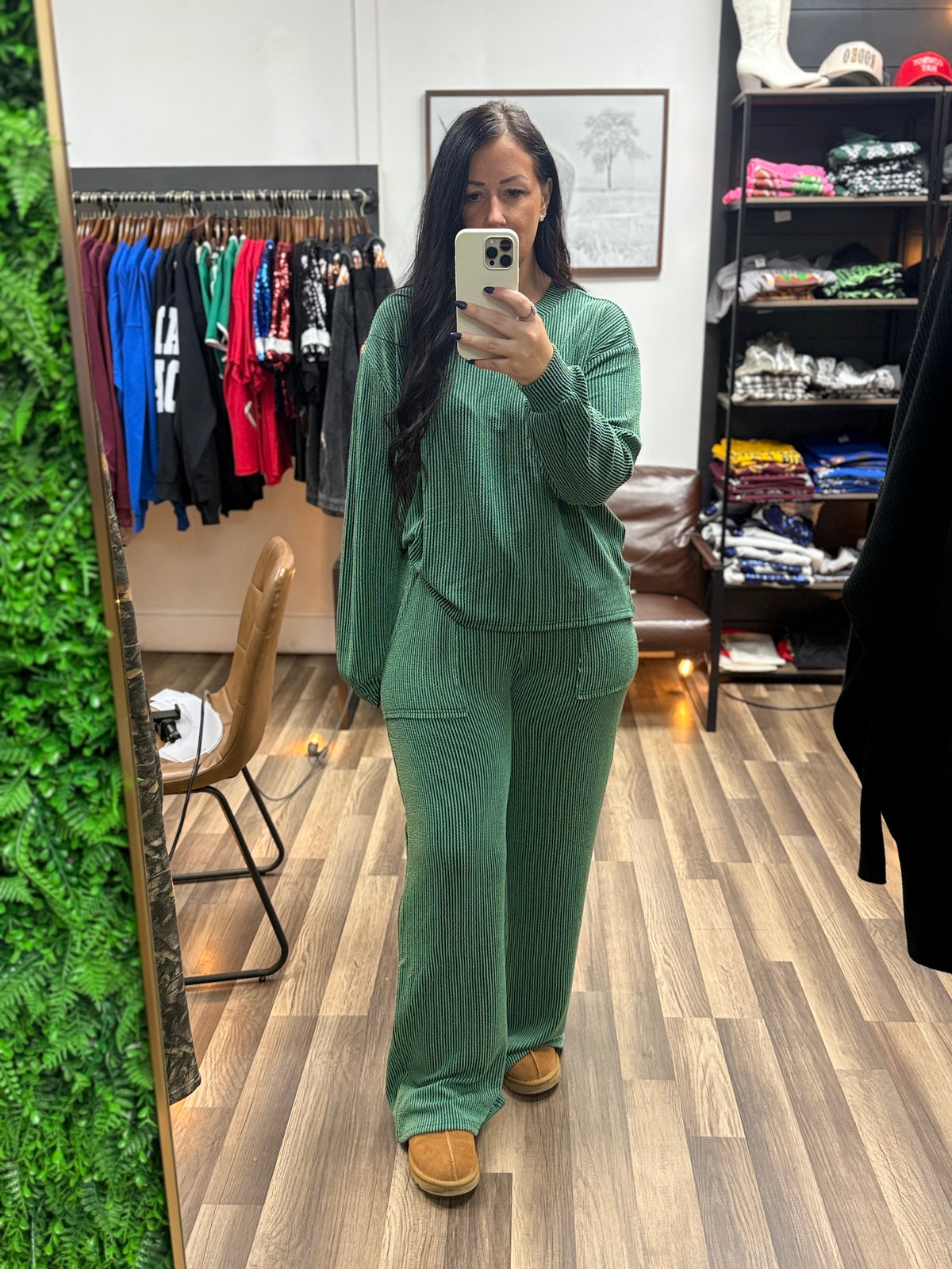 Everyday Ease Ribbed Lounge Set