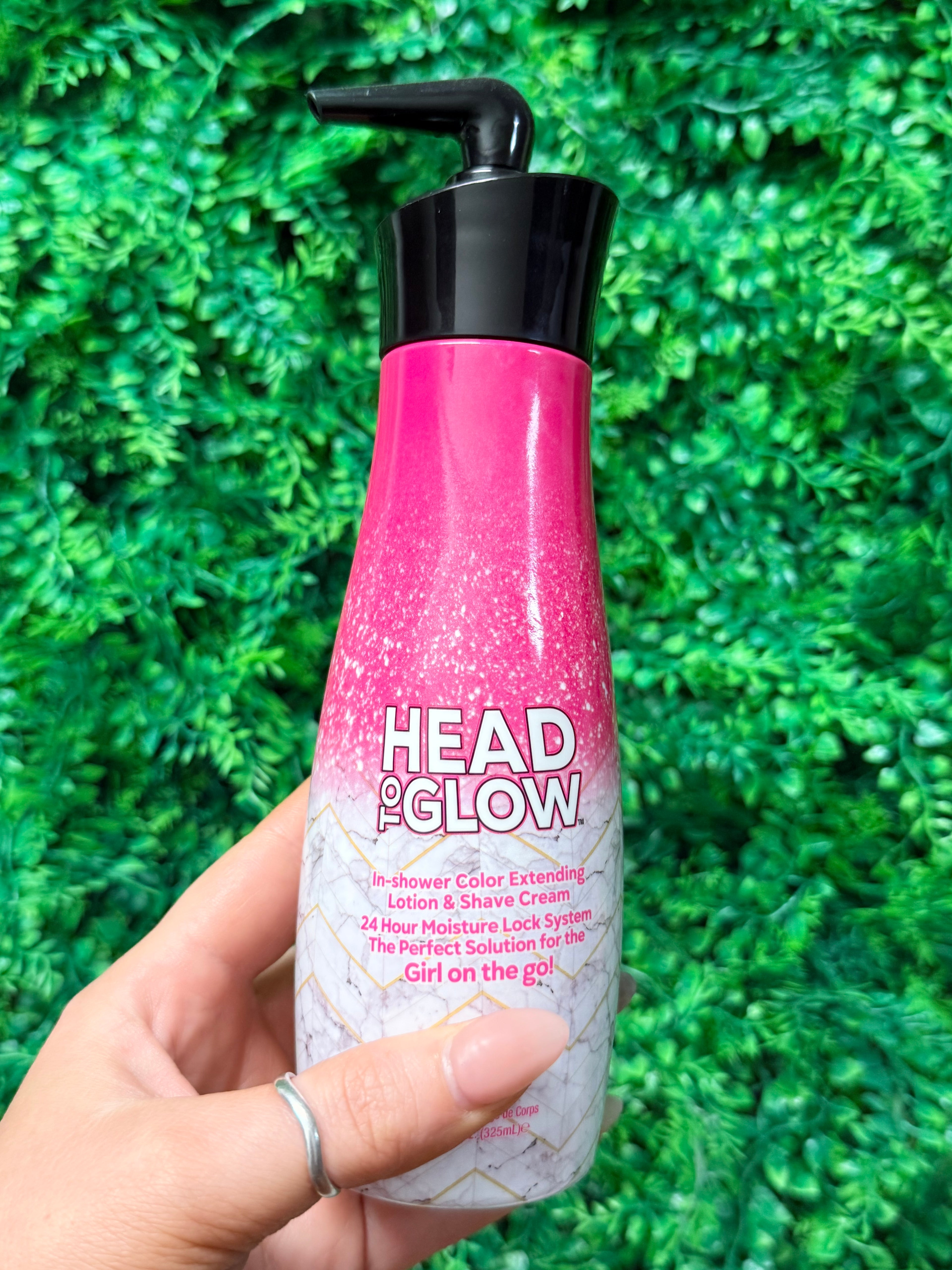 Head To Glow Color Extending Lotion and Shave Cream