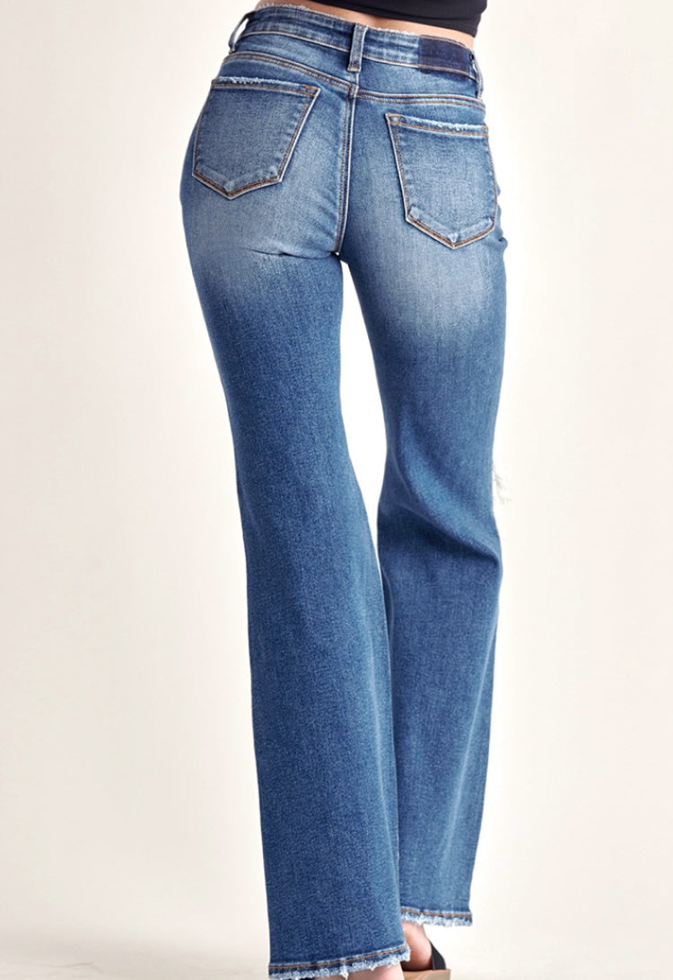 Hope Mid Rise Flare Jeans