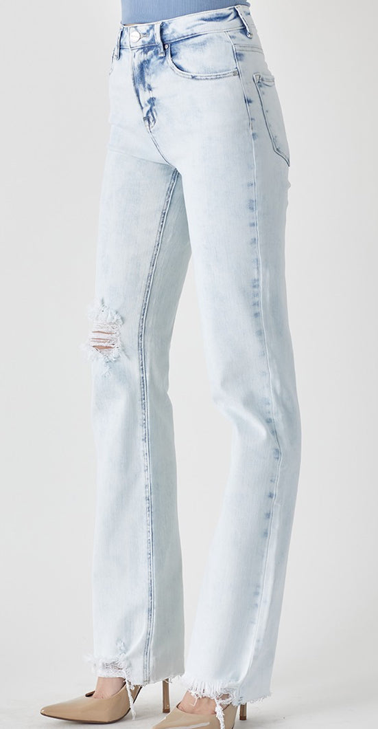 Vivian Vintage High Rise Straight Jeans