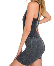 Load image into Gallery viewer, Ribbed Romper Shorts
