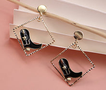 Load image into Gallery viewer, Western Cowgirl Earrings
