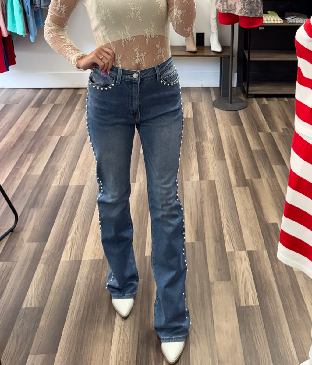 Pearl Bootcut Jeans