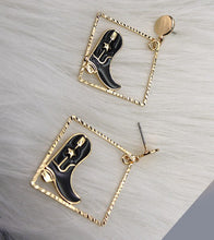 Load image into Gallery viewer, Western Cowgirl Earrings
