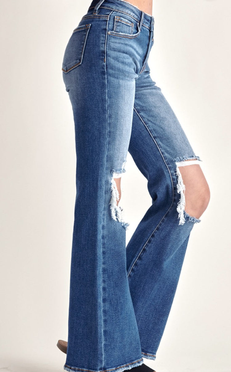 Hope Mid Rise Flare Jeans