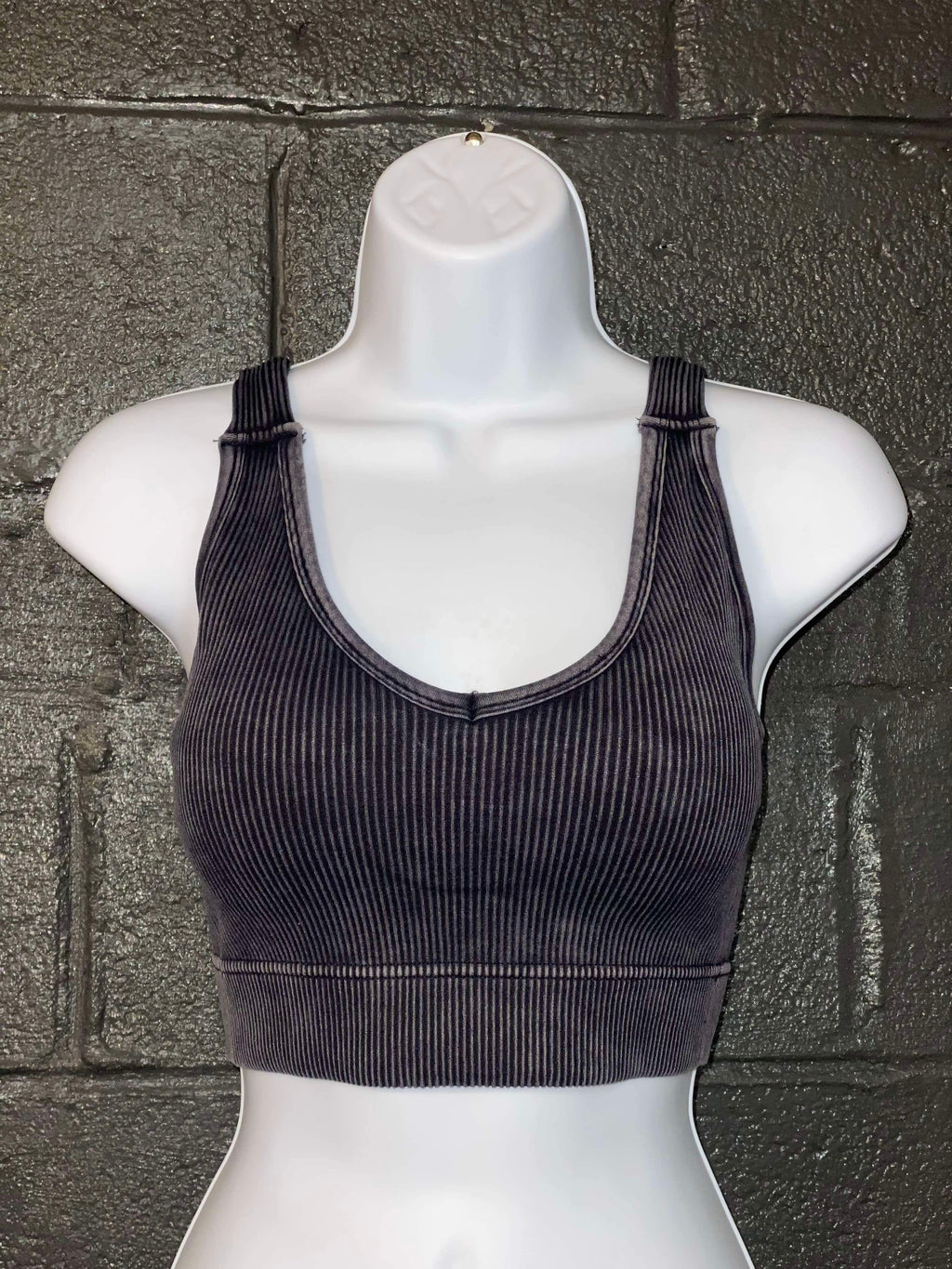 Ribbed Crop Tops