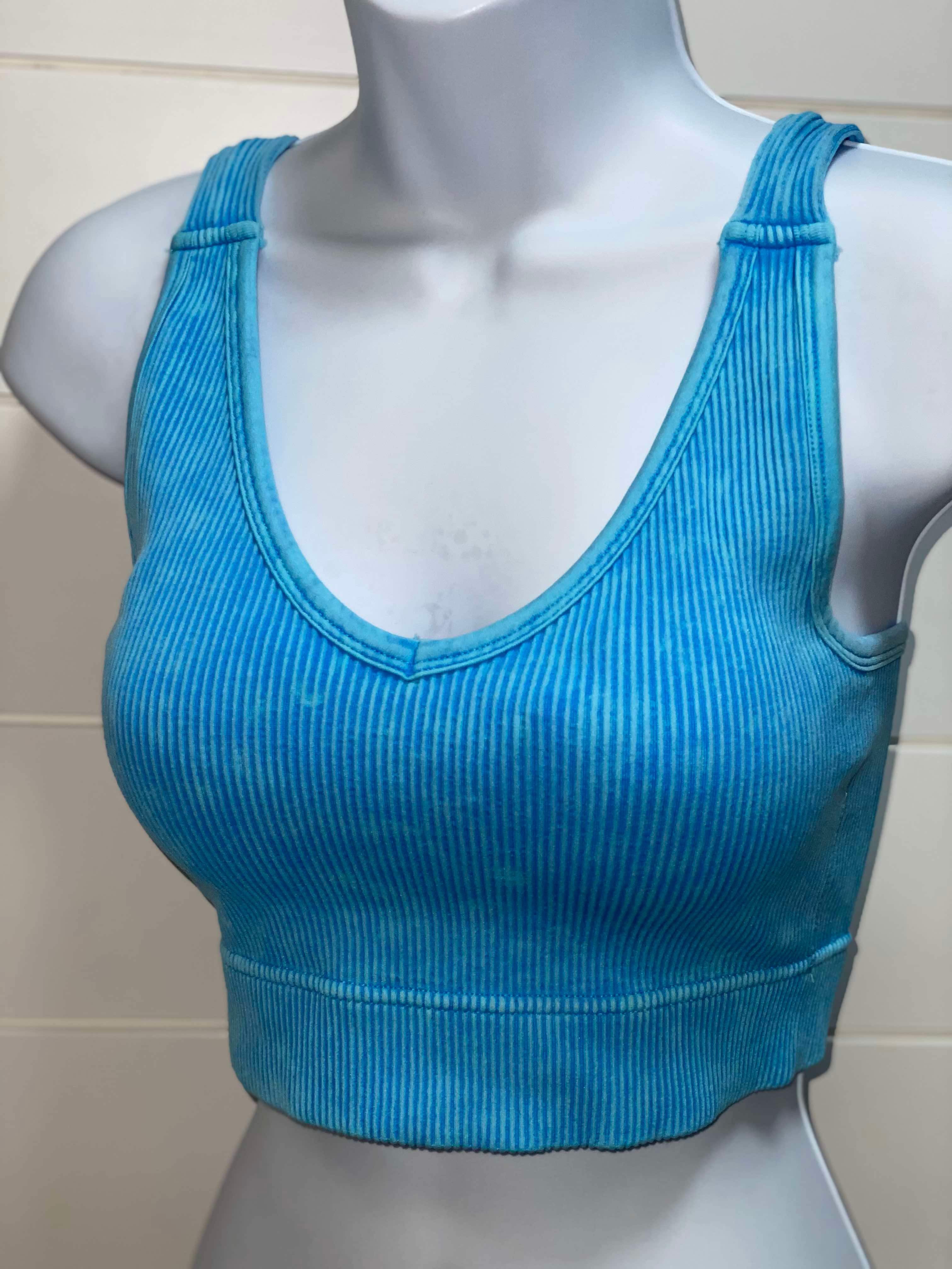 Ribbed Crop Tops