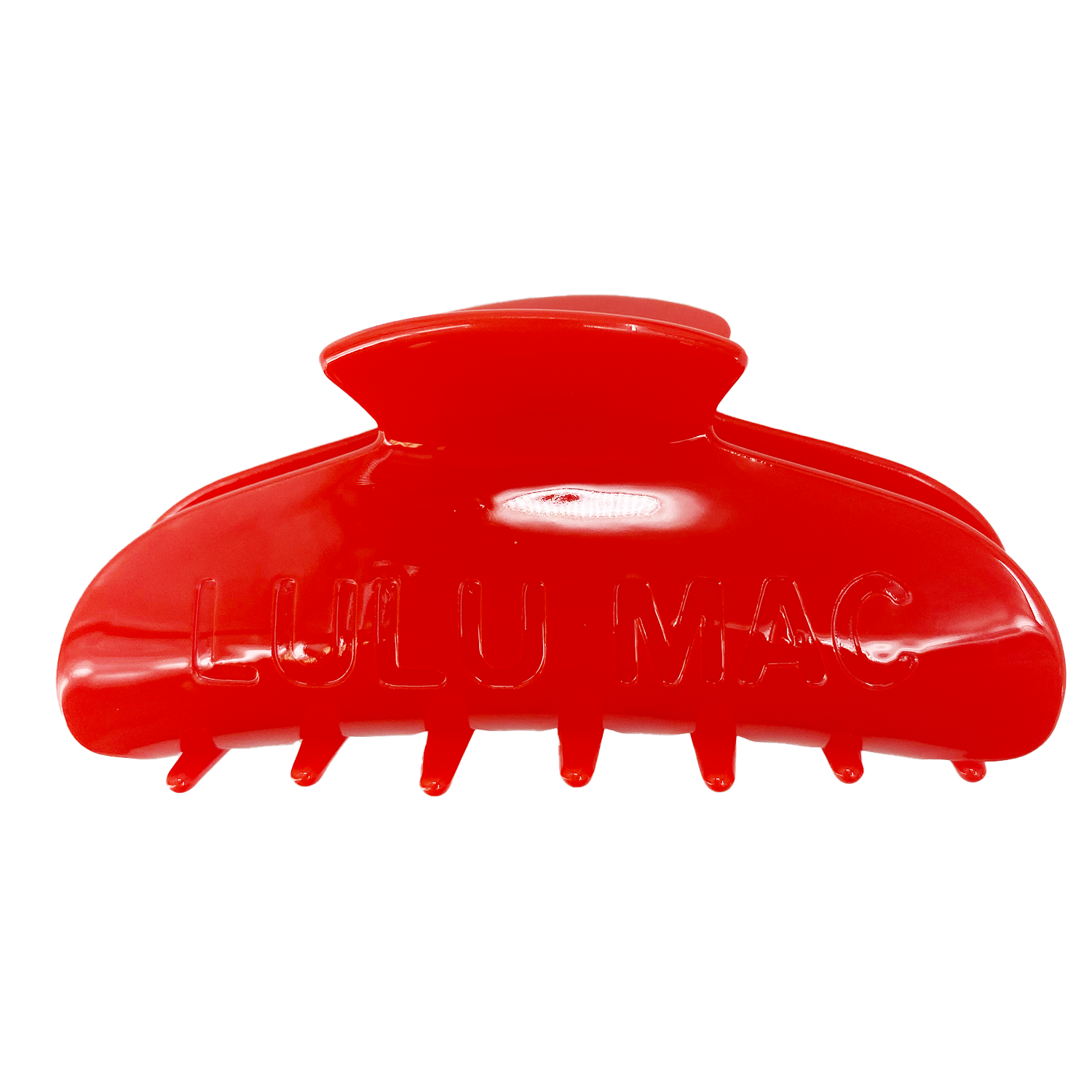 LULU MAC HAIR CLIP Red