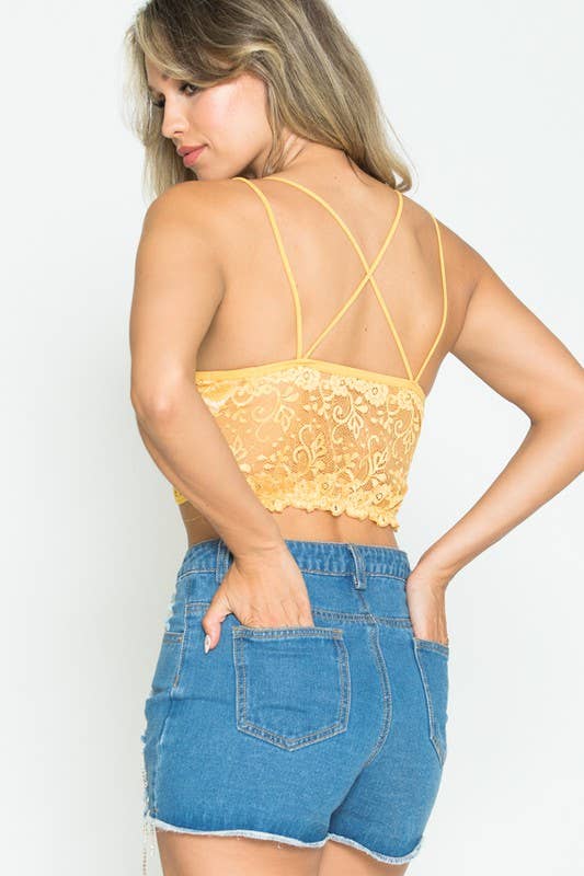 Laced Flower Brallete