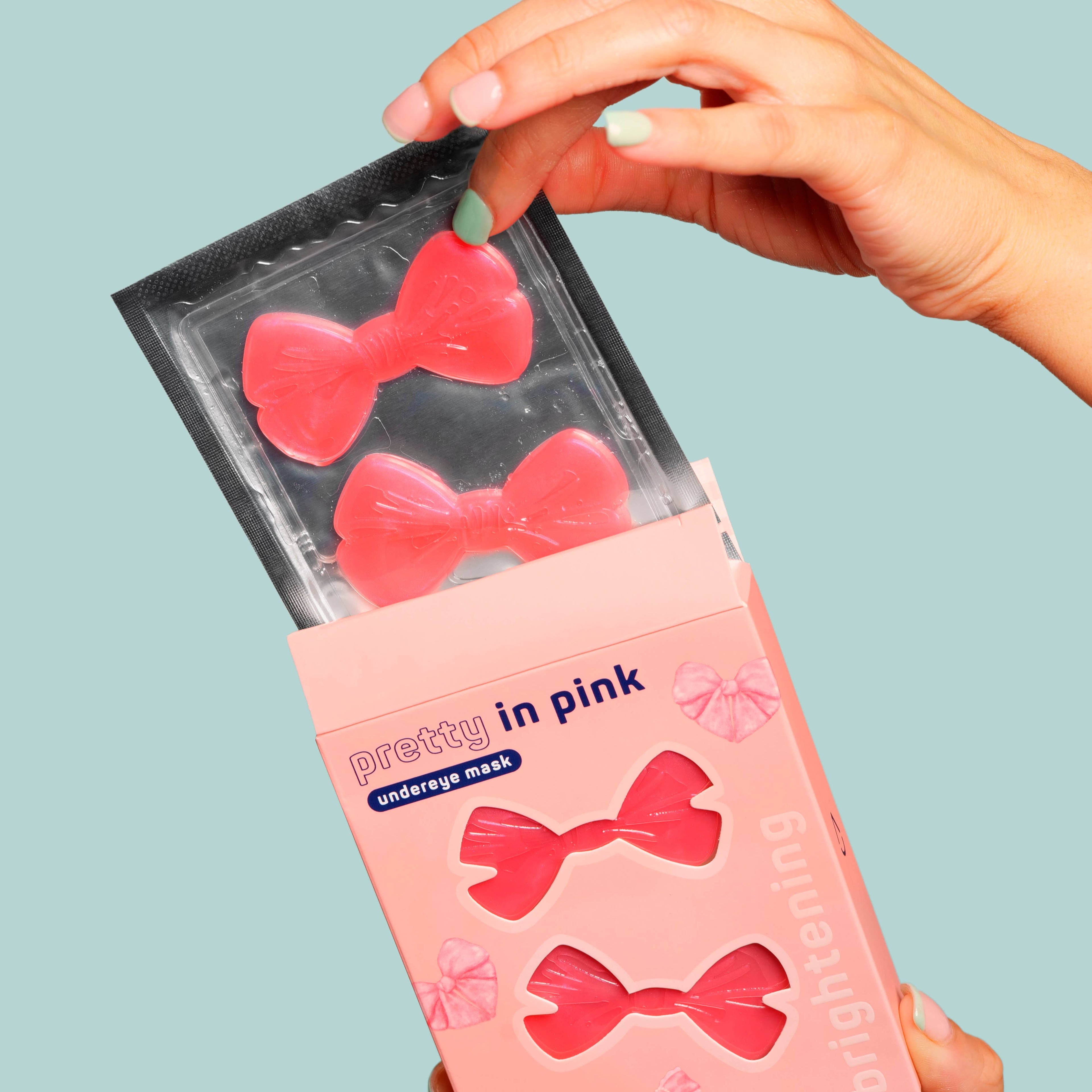 Pretty in Pink! Brightening Undereye Masks