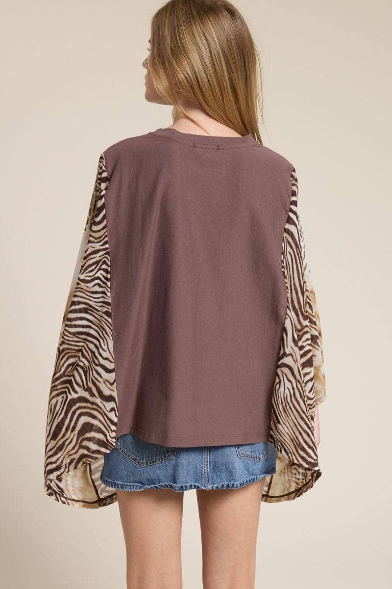 This Ain'T My First Rodeo Cowboy Graphic Kantha Top