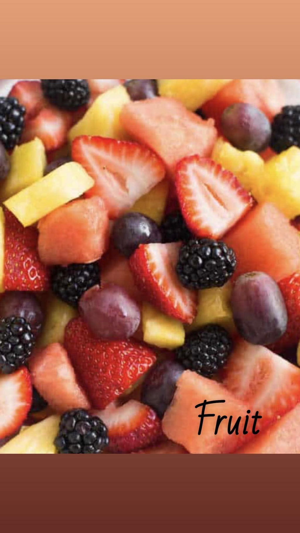 Cool Whip,Cold Foam,Fruit