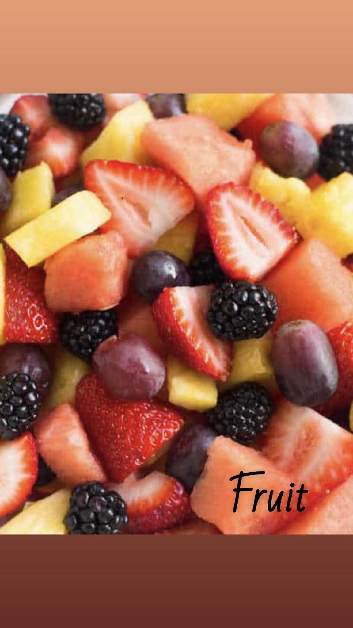 Cool Whip,Cold Foam,Fruit