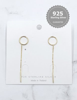 Classy Circle Earrings