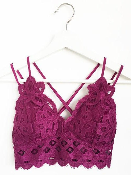 This is Love Bralette Magenta