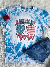 Load image into Gallery viewer, American Mama Graphic Bleached Tee
