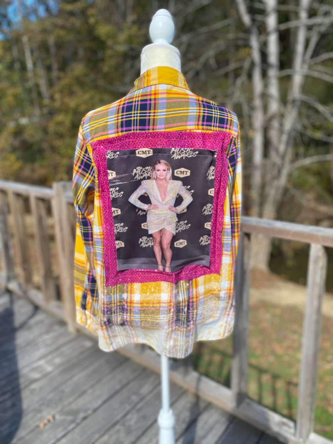 Carrie Underwood Blingy Flannel Medium