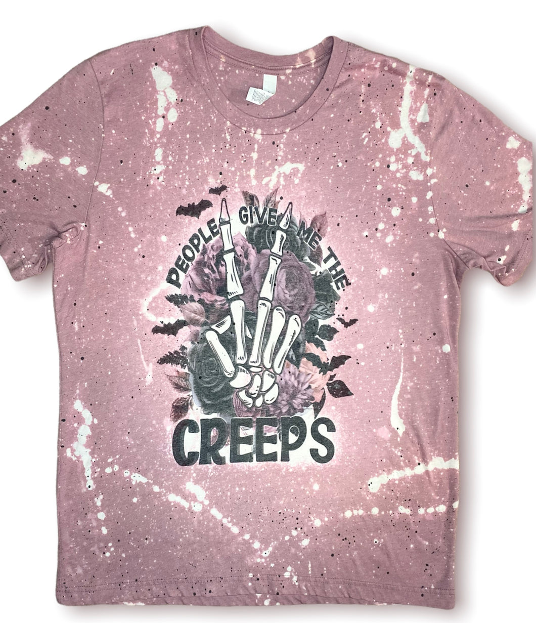 People Give Me The Creeps Halloween Tee